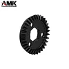 AMK 4Pcs Metal UTB18 Upgrades Bevel Gear 13T+23T Axle Ring Pinion Set Helical Differential Gears for 1/18 RC Crawler Car Axial UTB18 (2)