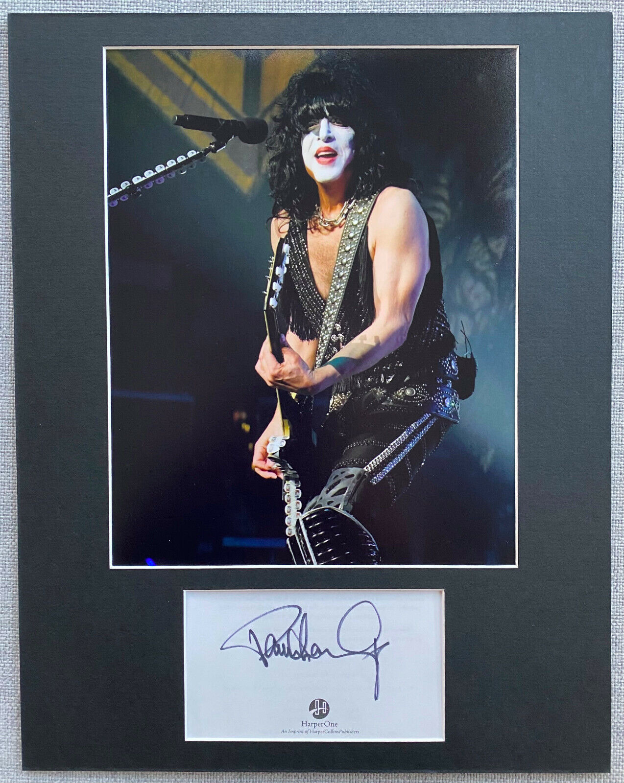 Paul Stanley Signed Autograph Photo Poster painting Display - Authentic, KISS, Rock Music