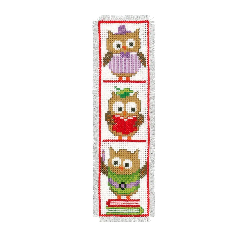 

Owl - 14CT Counted Cross Stitch - Bookmark, 501 Original