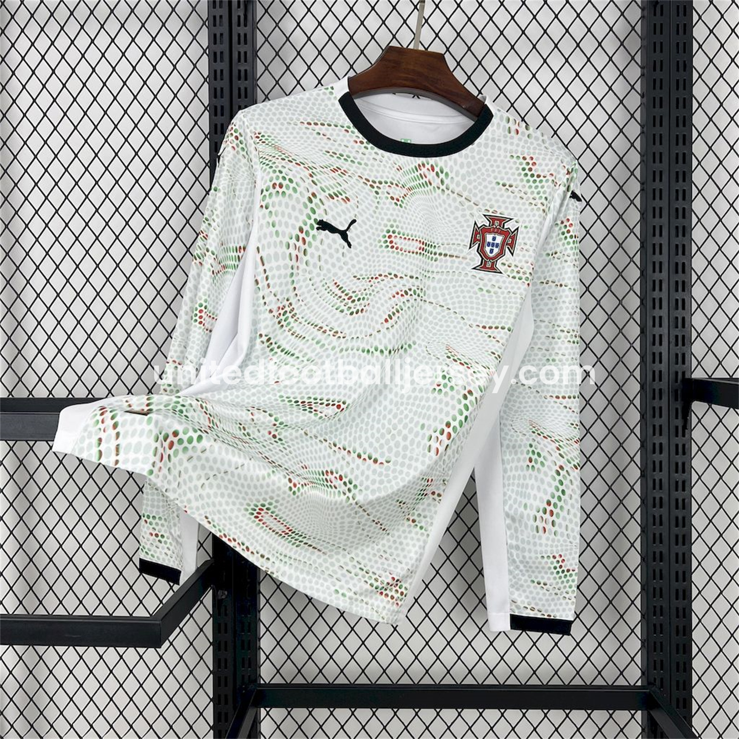 Portugal 2025-26 Away Long Sleeve Jersey - Fans Version
