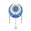 DIY Diamond Painting Suncatcher Hanging Pendant Kit(Moon Sun)