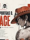 Portgas D. Ace Profile Decorative Painting - ONE PIECE - BLK Studio