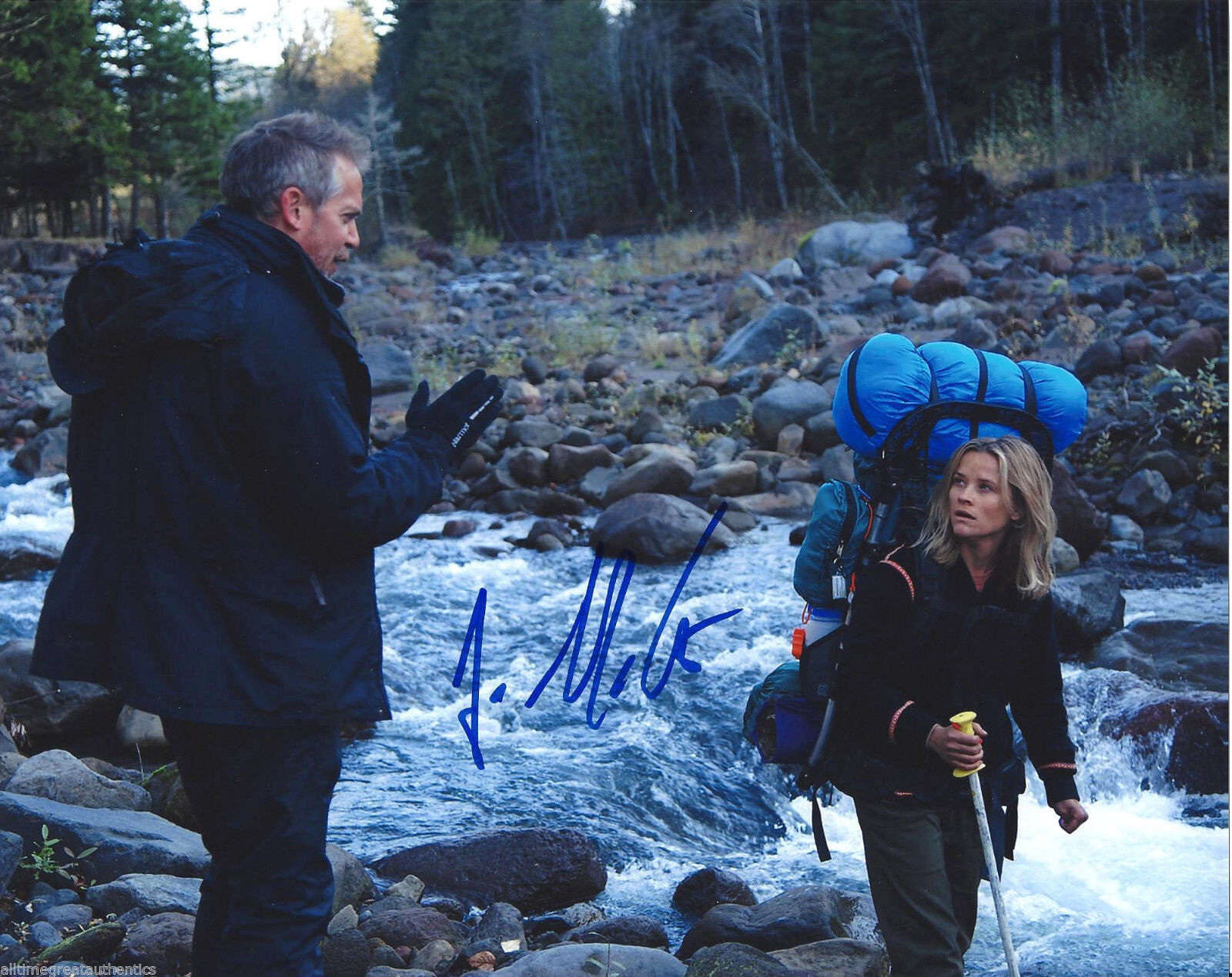 DIRECTOR JEAN-MARC VALLEE SIGNED AUTHENTIC 'WILD' 8X10 Photo Poster painting B w/COA DEMOLITION