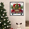 Diamond Painting-DIY Full Round Drill Christmas Car(40*40 CM)