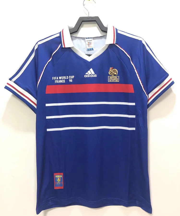 1998 France Home Retro Jersey