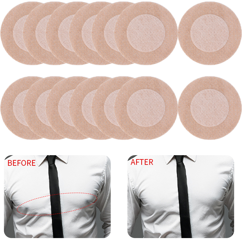 Elinlin 10/1pairs Invisible Nipple Cover Men Disposable Adhesive Chest Paste Lift Breast Petals Stickers Running Protect Breast Pads