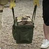 Camping Storage Bag Large Capacity Foldable Bag for Hiking Picnic Travel (Green)