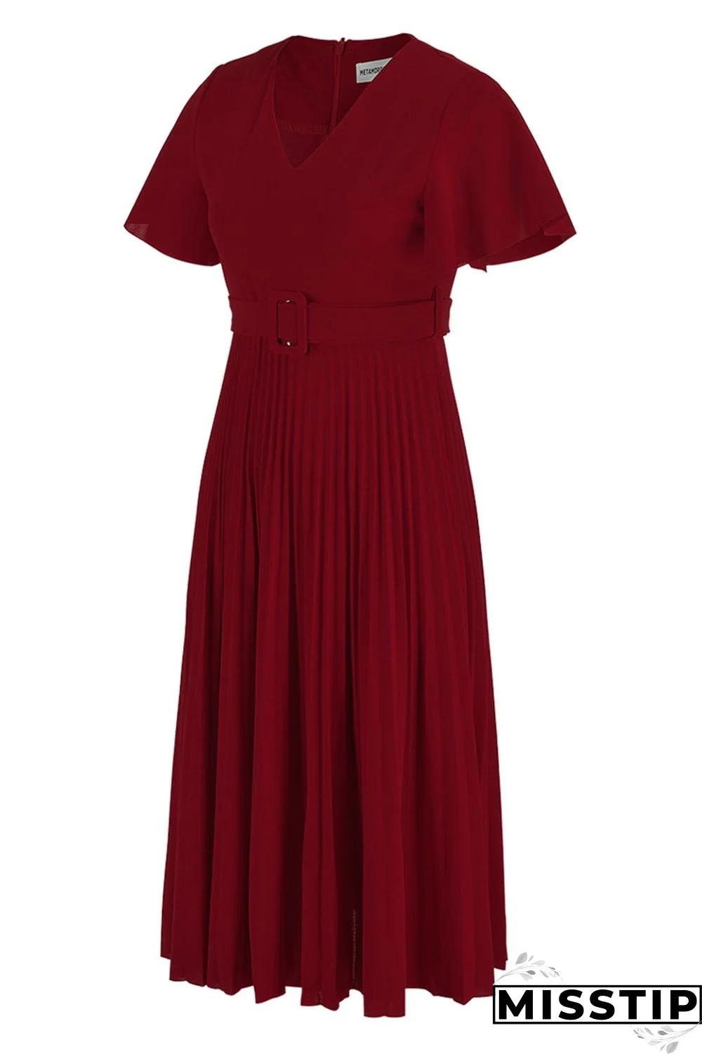 Black Casual Elegant Solid Patchwork Fold O Neck A Line Dresses