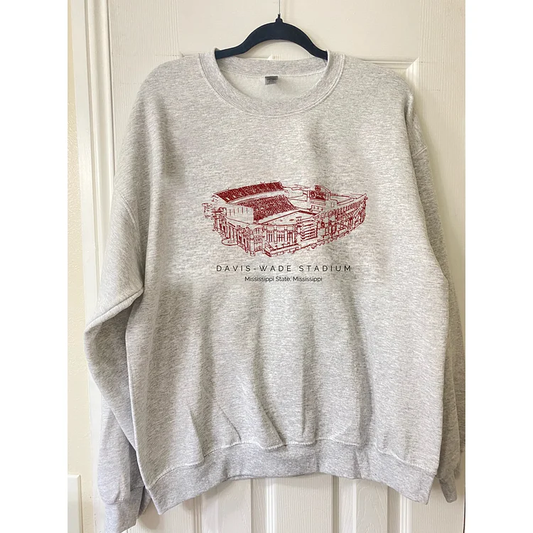 Mississippi State Stadium Crewneck Sweatshirt