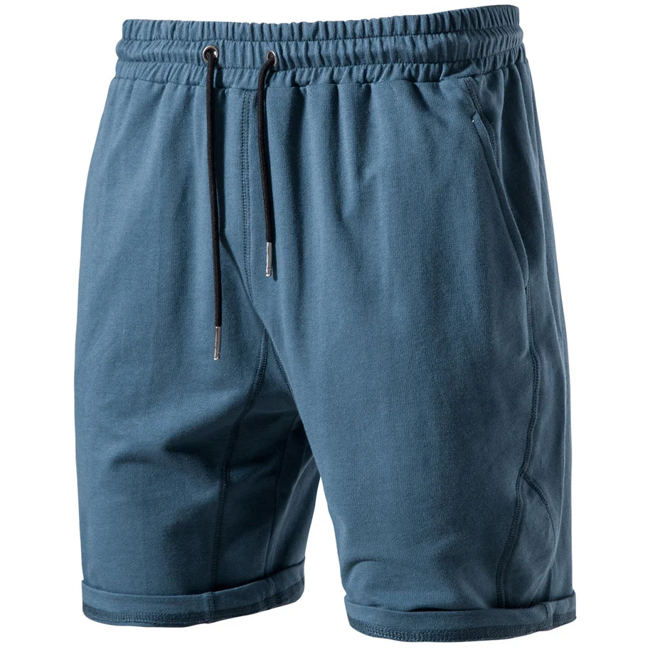 Men's Casual Washed Terry Sports Shorts
