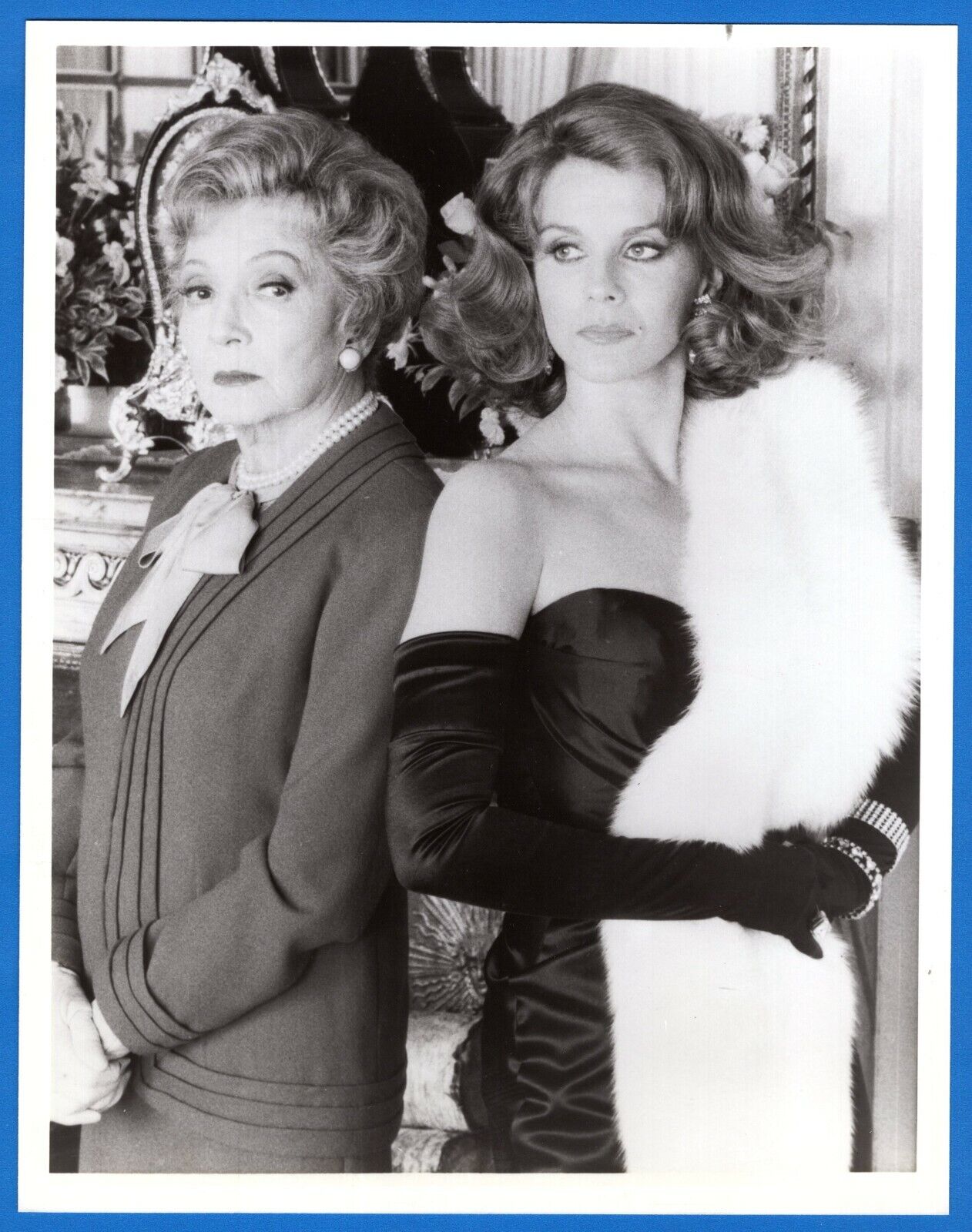 ANN MARGRET CLAUDETTE COLBERT 7x9 Vintage Photo Poster painting THE TWO MRS GREENVILLES 1987