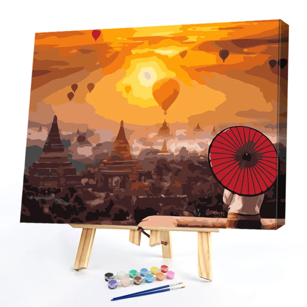 Hot Air Balloon - Paint By Numbers(50*40CM)