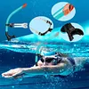 Semi-Dry Snorkel Diving Snorkel Tube One-Way Purge Valve for Snorkeling Swimming