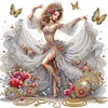 Diamond Painting-Round AB Drill Dancing Beauty(45*45CM)