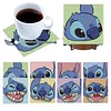 8pcs Cartoon DIY Diamond Painting Holz Untersetzer Kits mit Halter (Stich)