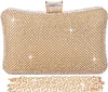 BAIGIO Damen Abendtasche Clutch Tasche Elegant Handtasche mit Strass fur Party Hochzeit