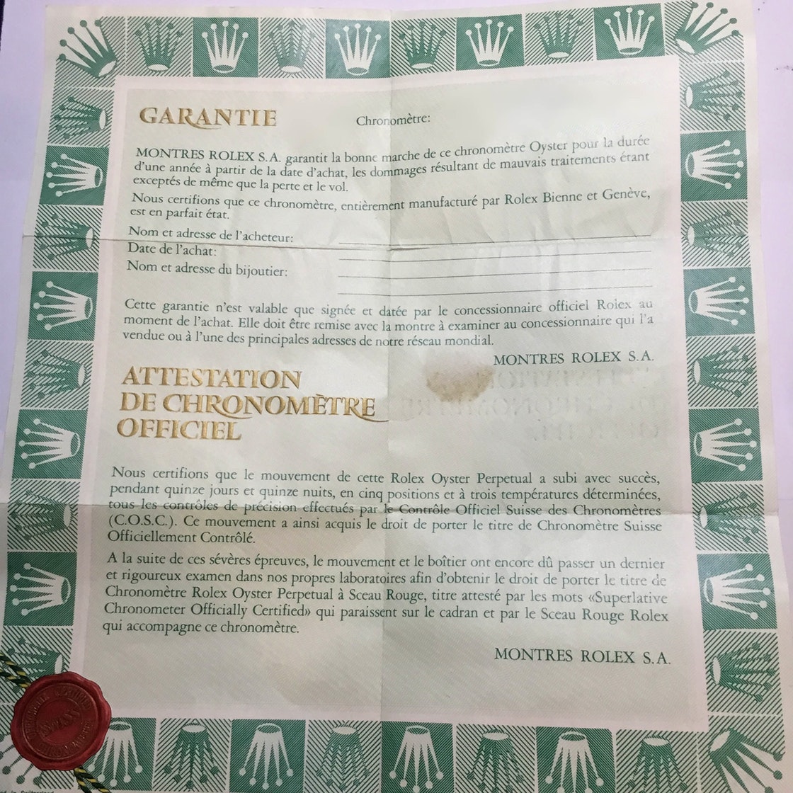 PreOwned Submariner Date 16800 zhaocai