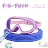 HD children's large frame waterproof and anti-fog swimming goggles