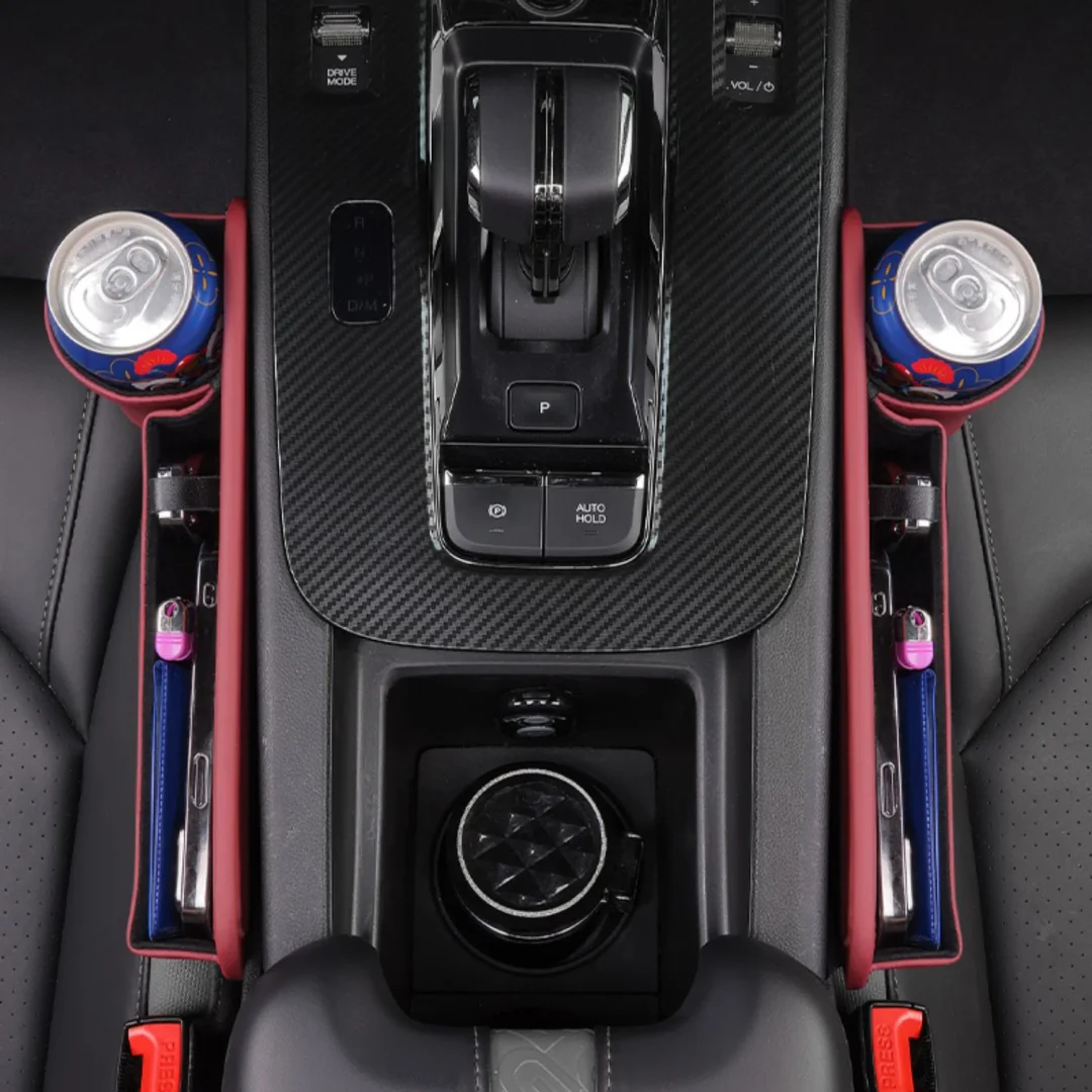 Car Seat Storage Box（storage compartment with water cup）