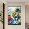 Summer Town-11CT Stamped Cross Stitch 50*70cm/19.69*27.56in(Big Size) tapestrymarket