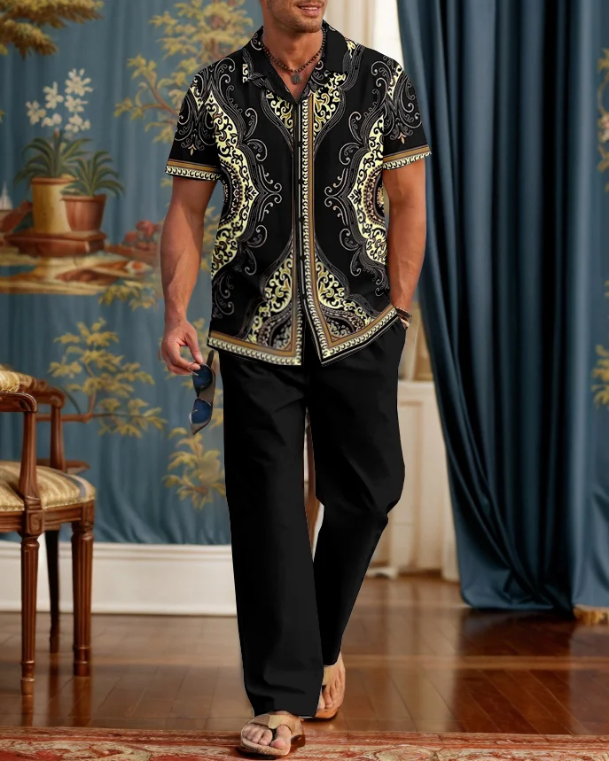 Suitmens Men's Gorgeous Patterns Walking Suit