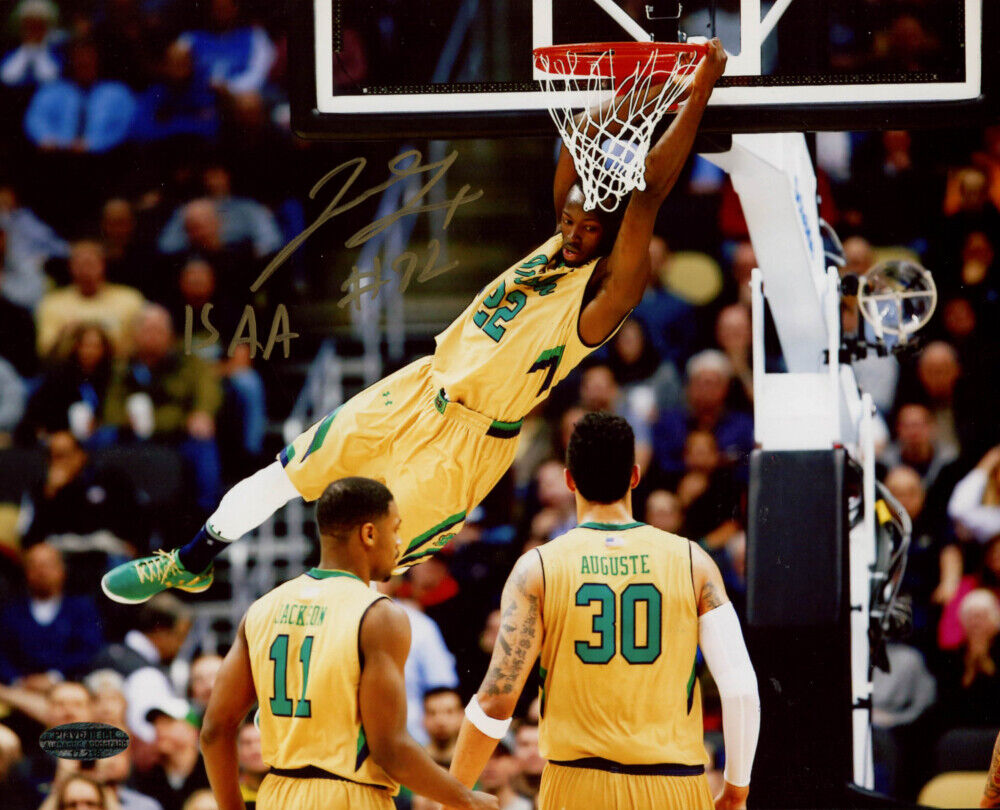 Jerian Grant Signed Notre Dame Fighting Irish 8x10 Photo Poster painting Olimpia Milano P.I. Hol