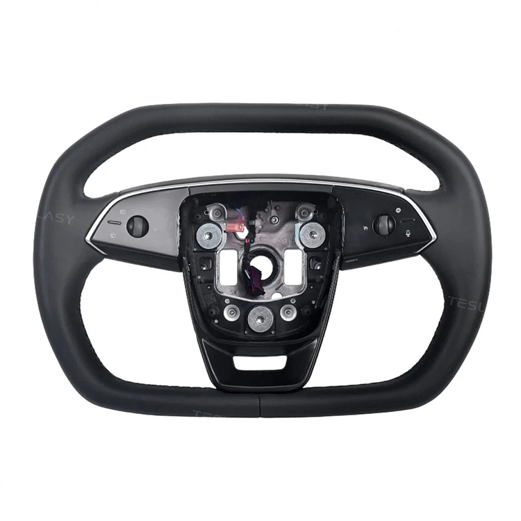 Teslasy Cybertruck Style 2.0 Steering Wheel For Model Y Juniper/ Model 3 Highland Upgrade Inspired by Cybertruck (Cyber 2.0 )