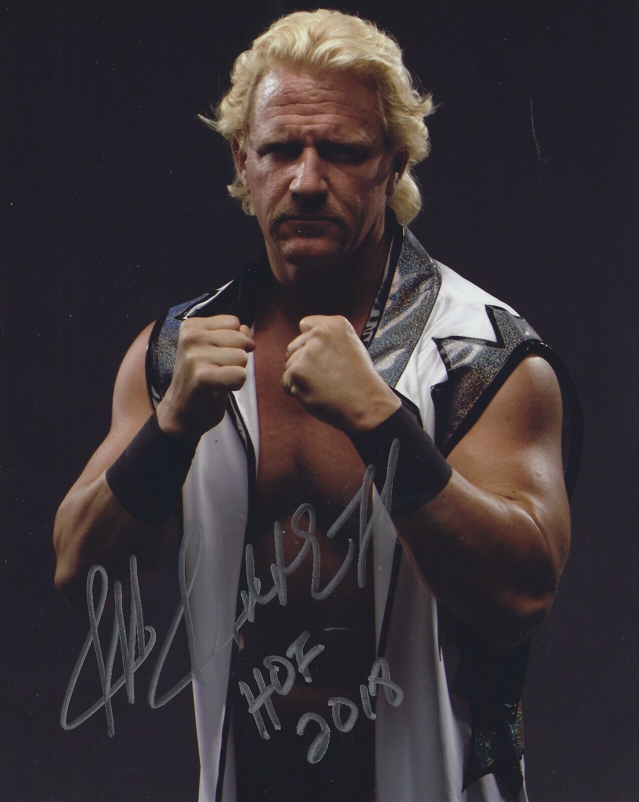 Autographed 8X10 JEFF JARRETT HOF 2018 WWE Wrestling Photo Poster painting - w/ COA