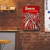 Snap On Tool - Metal Tin Signs(8*12Inch/12*16Inch) - Garage