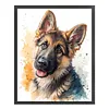 German Shepherd Dog-11CT Stamped Cross Stitch 40*50cm/15.75*19.69in tapestrymarket