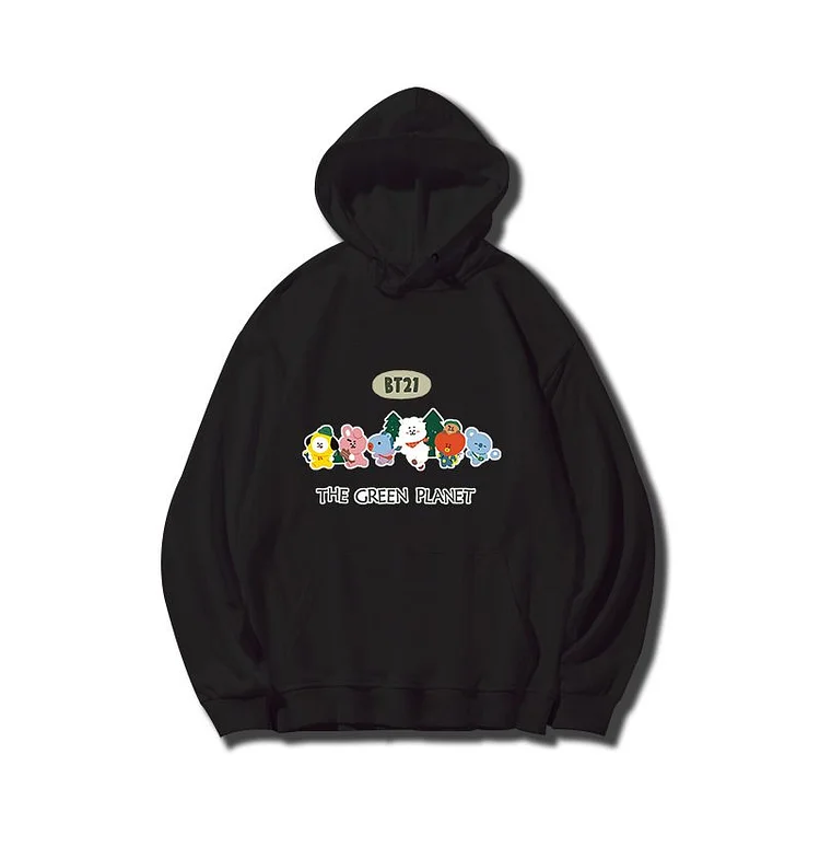 BT21 THE GREEN PLANET Hoodie