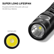 Đèn pin SOFIRN SC31 PRO LED SST40 sáng 2000lm sạc USB-C Anduril UI