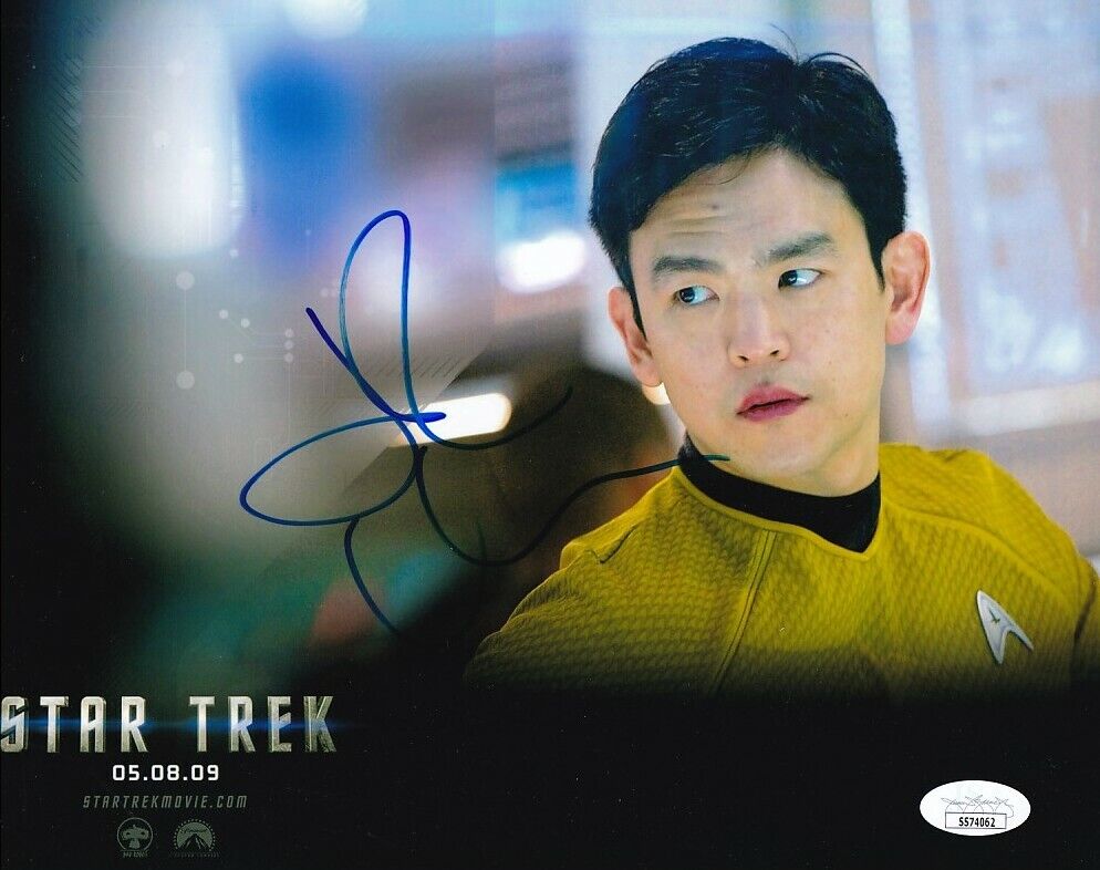 John Cho autographed signed autograph auto Sulu Star Trek movie 8x10 Photo Poster painting (JSA)