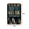 Crosby Stills Nash Young - Vintage Metal Signs(8*12Inch)