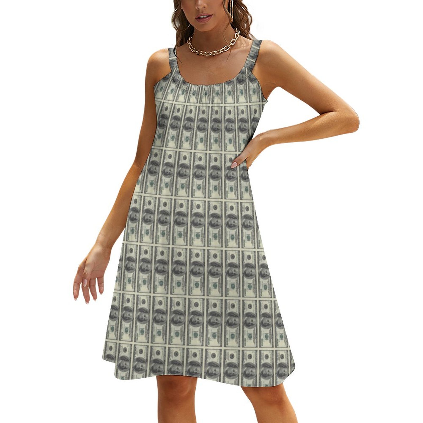 retro beach dress Sunny Days Fit & Flare Dress main image 1