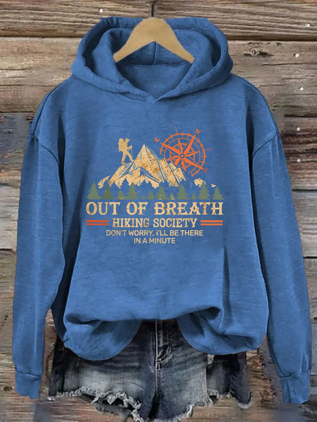 Out Of Breath Hiking Society Hoodie