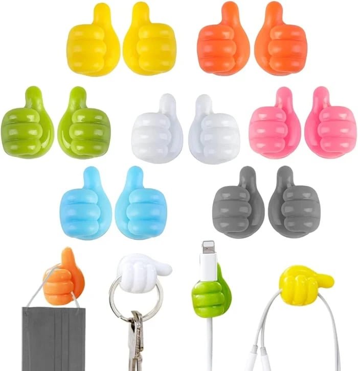 Creative Thumb Wall Hooks for Hanging