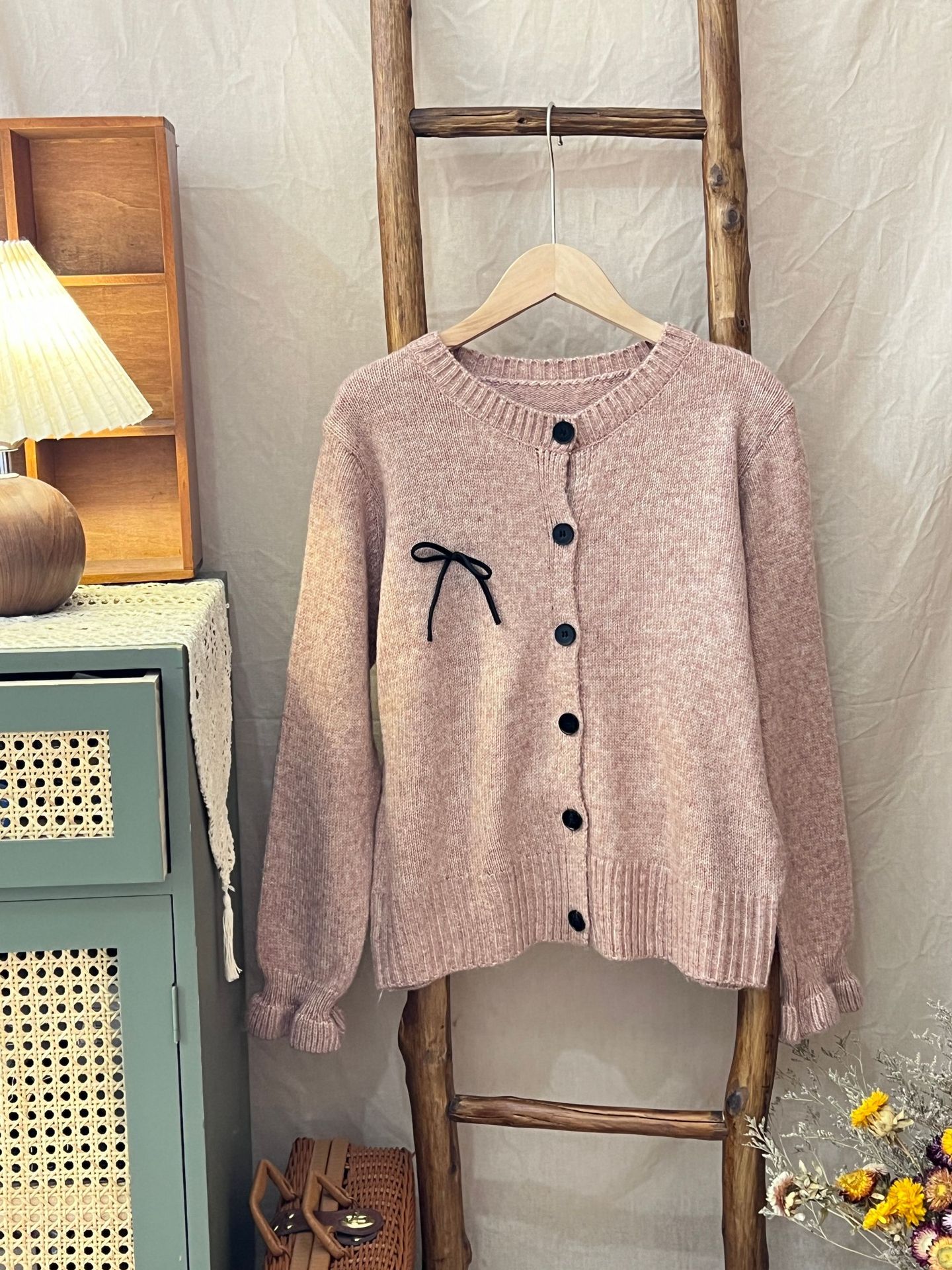 Chicfifth Sweater Women Winter Long Sleeve High Quality Autumn Vintage Top Knitted Cardigan