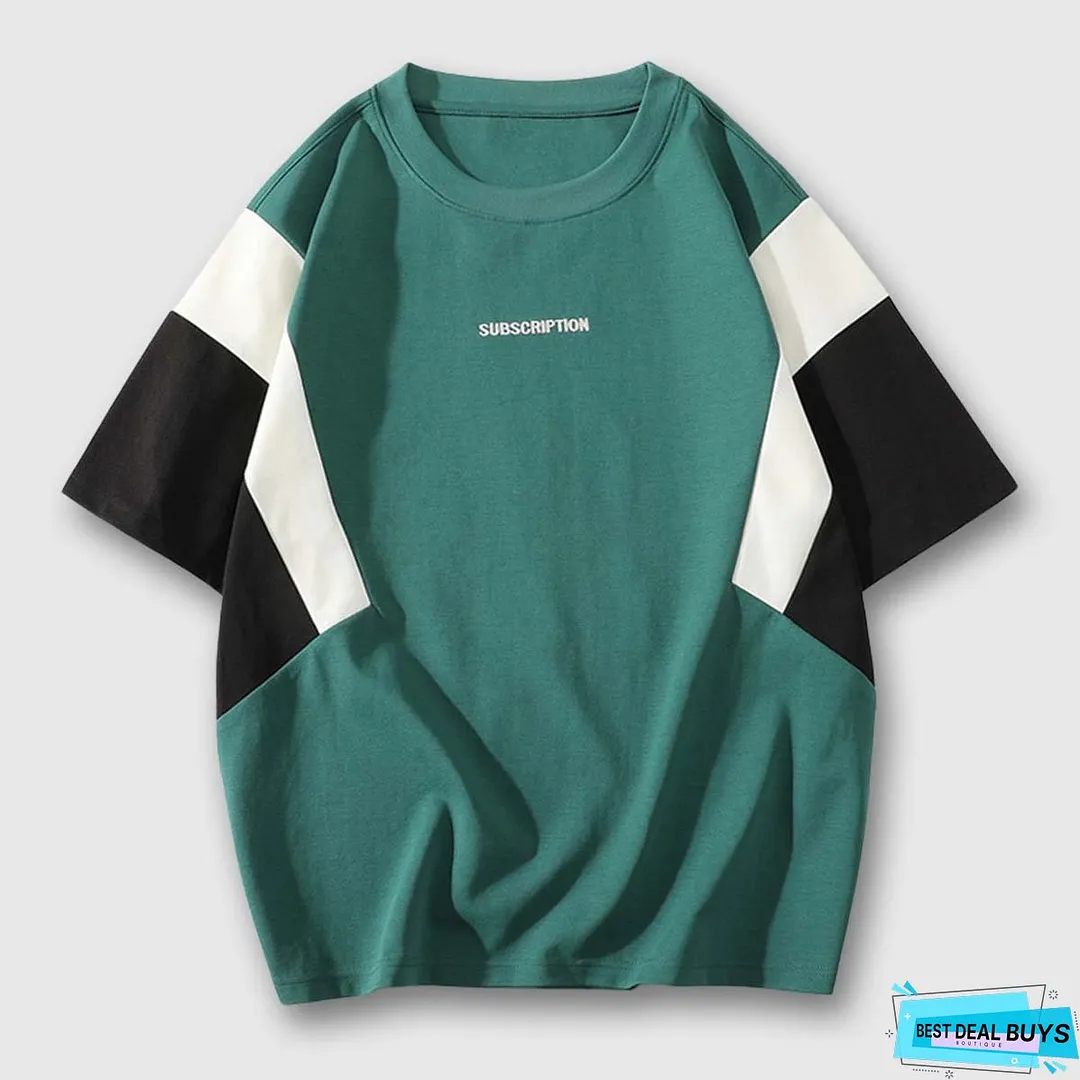 Casual Contrast Tee