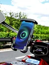 15W Wireless Charger Cell Phone Holder Fast Charging for Electric Bike Motorbike