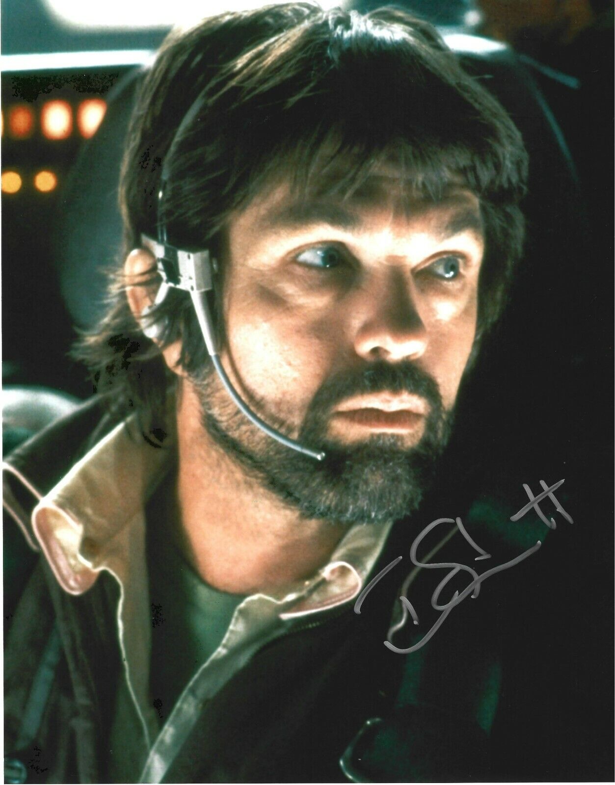 Tom Skerritt autographed 8x10 Photo Poster painting COA ALIEN 'Dallas'