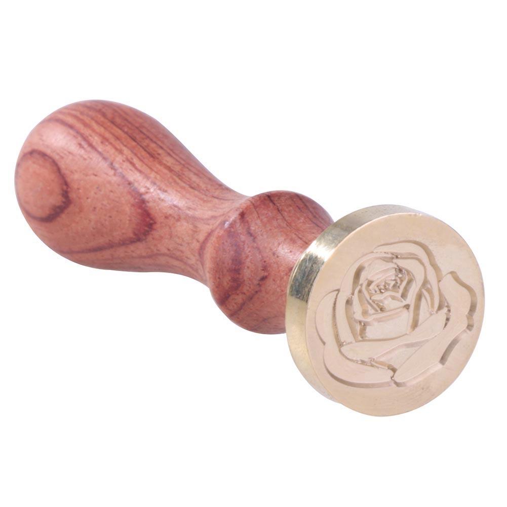 

Vintage Wax Sealing Stamp Wooden Handle - Wax Seal Stamp, 501 Original