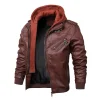 💥2025 New Arrivals!Men's Leather Fashion PU Leather Jacket Men's Coat