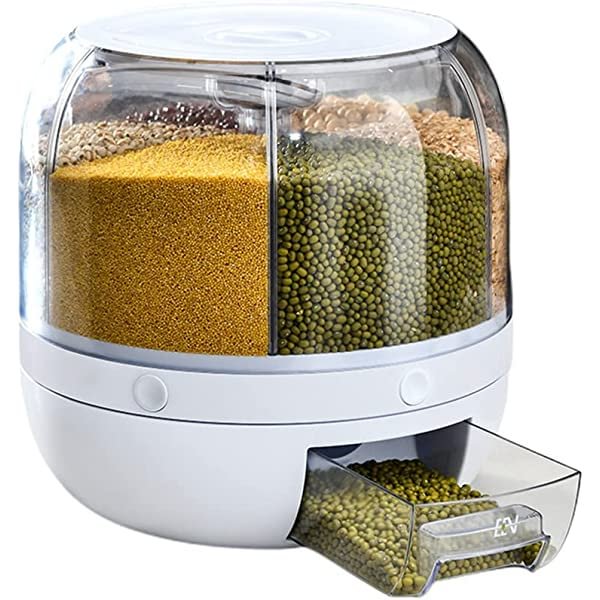 360° Rice and Grain Storage Container | IFYHOME