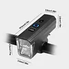 Bicycle Front Light Bicycle Head Light Waterproof Automatic Sensor for Emergency