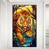 (40*70cm)Tiger - Full Round Drill Diamond Painting