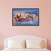 Diamond Painting-DIY Full Round Drill Santa Sleigh（60*40cm）
