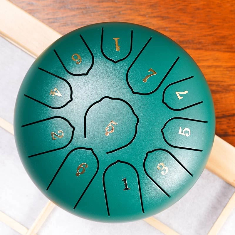 Ethereal Drum Number Solid Color Carbon Steel Toys