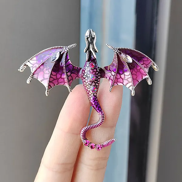 Foto del pin Dragón Místico Brillante