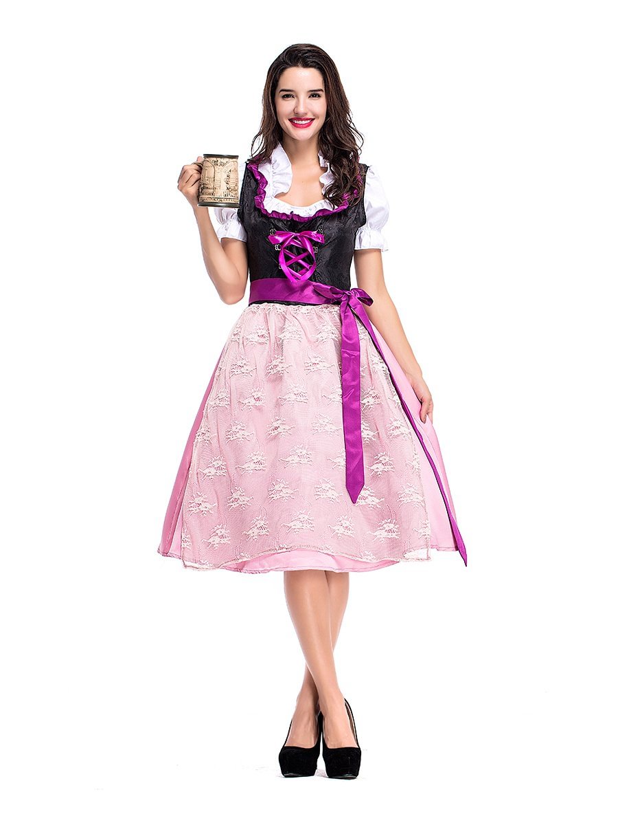 Womens Dress Oktoberfest Fraulein Costume